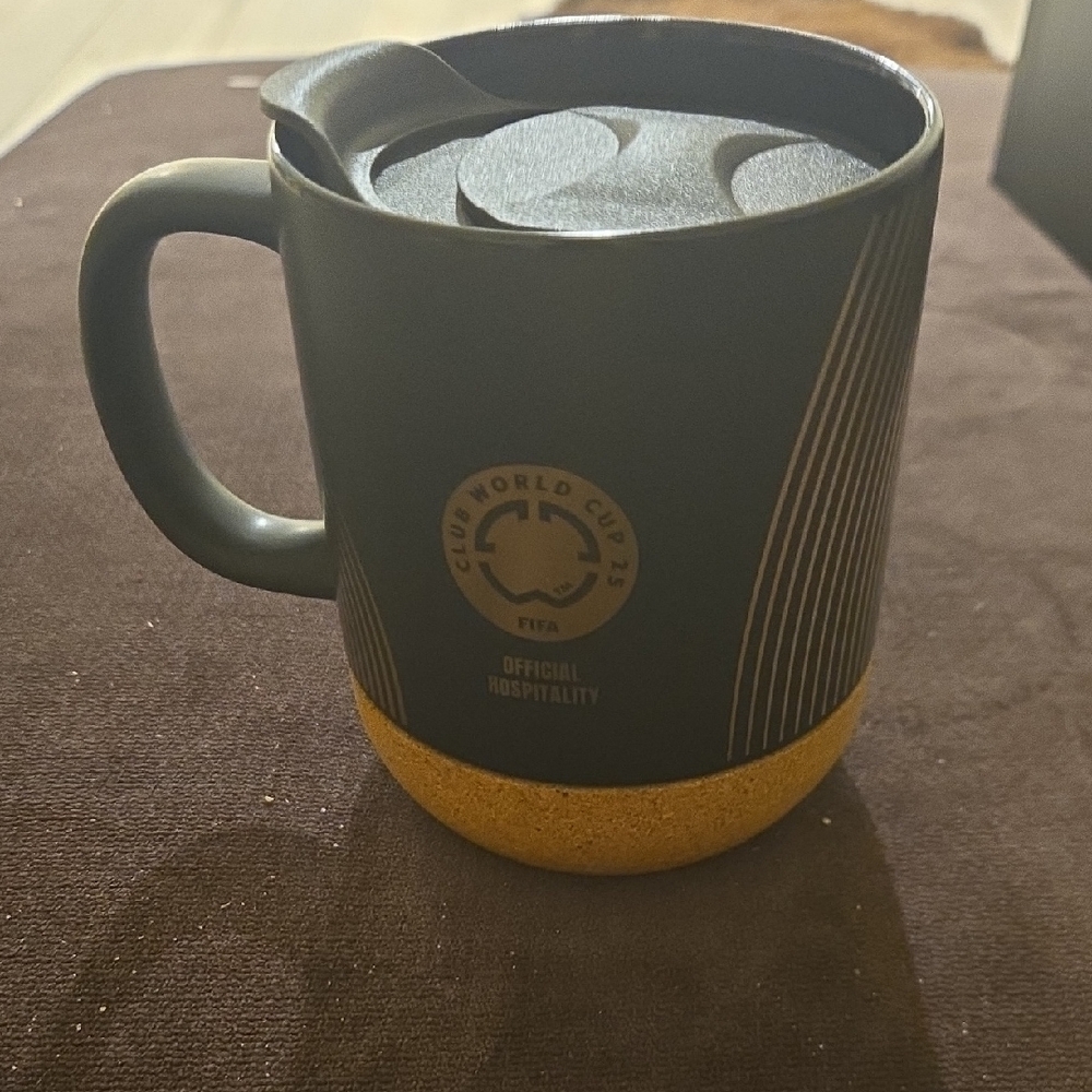 Club World Cup Mug - Black and Gold